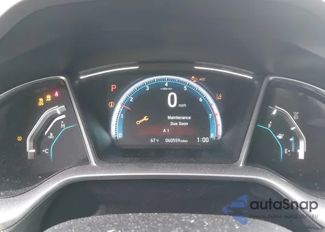 2019 Honda Civic Ex-L from USA, damaged, VIN 19XFC1F7XKE007933